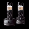Изображение Panasonic Cordless KX-TG2512FXT Black, Caller ID, Wireless connection, Phonebook capacity 50 entries, Conference call, Built-in display, Speakerphone