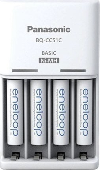 Picture of Panasonic Eneloop Batteries Charger + 4x AAA 800 mAh