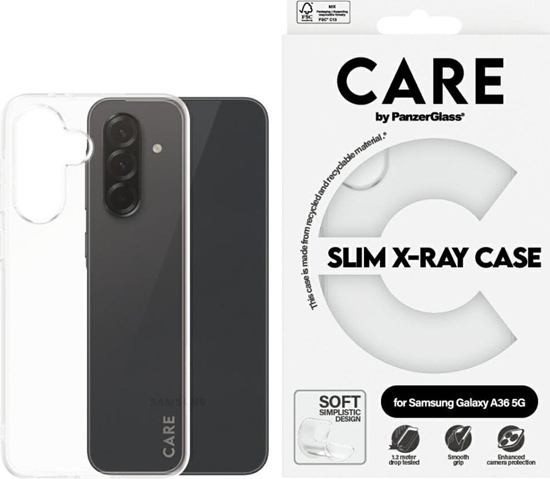 Изображение Etui CARE by PanzerGlass Fashion X-Ray    do Samsung Galaxy A36 5G przezroczysty