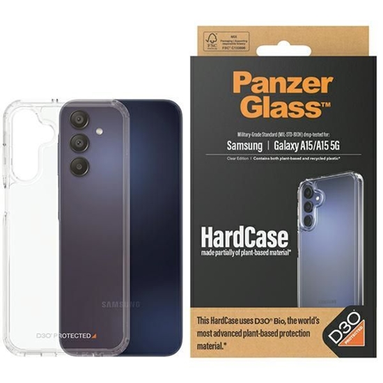 Picture of PanzerGlass HardCase Sam A15 / A15 5G D3O 3xMilitary grade transparent 0463