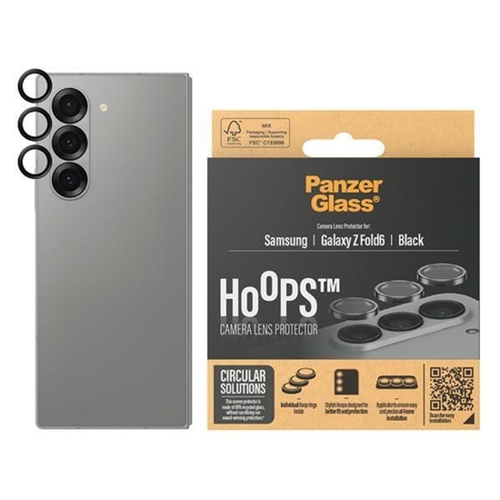 Picture of PanzerGlass Hoops Black Lens Protector Samsung  Z Flip6