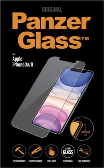 Изображение PanzerGlass | Apple | iPhone XR/11 | Hybrid glass | Transparent | Full frame coverage; Rounded edges; 100% touch preservation | Screen Protector