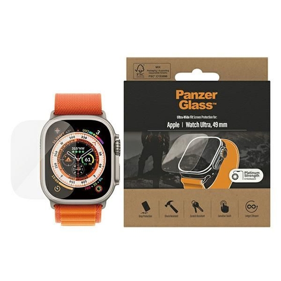 Изображение PanzerGlass Screen Protector Apple Watch Ultra 2 Ultra 49 mm