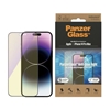 Изображение PanzerGlass | Screen protector | Apple | iPhone 14 Pro Max | Glass | Black | Ultra-Wide Fit; Scratch resistant; Shock resistant; Easy installation; Anti-blue light; Eye protection; Diamond strength; Antibacterial; Fingerprint resistant | Anti-blue Light