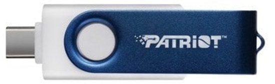 Picture of PARTIOT FLASHDRIVE Xporter X550 64GB Dual USB A+C  80MB/s Alu-plastic
