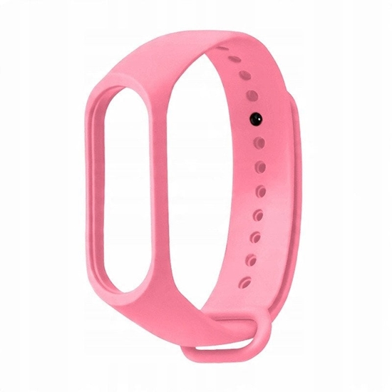 Изображение Pasek silikonowy do Xiaomi 5/6 - róowy