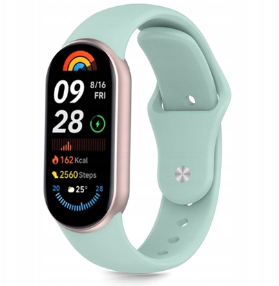Attēls no Pasek Tech-Protect IconBand Pure Xiaomi Smart Band 8 / 9 / 10 / NFC Soft Mint