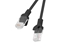 Attēls no Lanberg | Patchcord CAT.5E UTP | PCU5-10CC-0100-BK | 1 m | Black