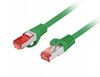 Изображение Patchcord kat.6 s/ftp lszh cu 0.5m zielony fluke passed 