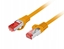 Picture of PATCHCORD KAT.6 S/FTP LSZH CU 1M POMARACZOWY FLUKE PASSED LANBERG