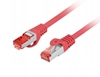 Изображение Patchcord kat.6 s/ftp lszh cu 2m czerwony fluke passed 