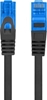 Изображение Patchcord kat.6a S/FTP CCA 1.0m Czarny 