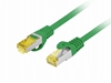 Picture of Patchcord kat.6a s/ftp lszh cu 10m zielony fluke passed 