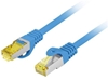 Изображение Patchcord kat.6a s/ftp lszh cu 20m niebieski fluke passed 