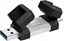 Picture of Silicon Power Dual USB Drive | Mobile C51 | 256 GB | USB Type-C/Type-A | Silver