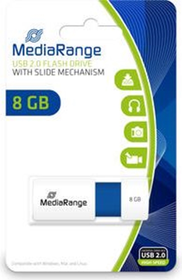 Picture of Pendrive MediaRange 8 GB  (MR971)