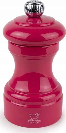 Picture of Peugeot Bistro pepper mill 10 cm candy pink lacquered wood