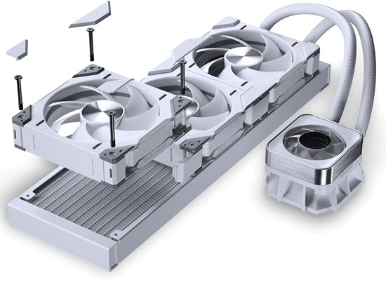 Picture of PHANTEKS Glacier One 360D30 X2 DRGB AiO Wasserkhlung - 360mm, wei