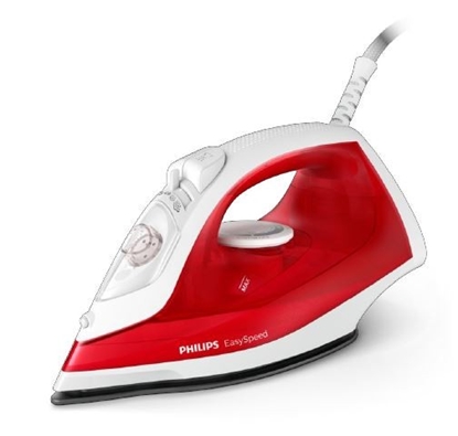 Attēls no Philips EasySpeed GC1742/40 iron Dry & Steam iron Non-stick soleplate 2000 W Red, White