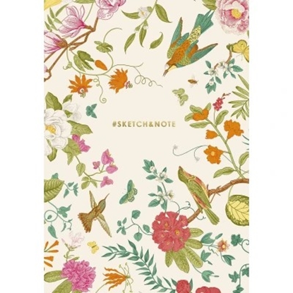 Изображение Piezīmju grāmata skicēšanai, 64 loksnes