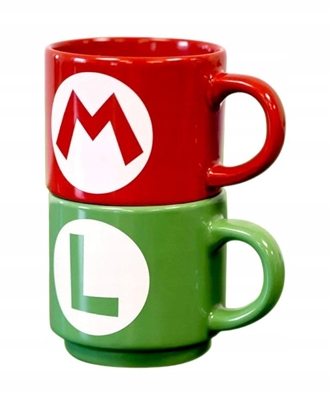 Изображение Pyramid Super Mario Zestaw Kubków Mario i Luigi