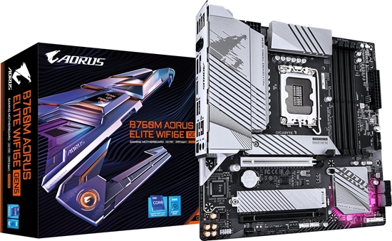 Picture of Płyta główna B760M AORUS ELITE WiFi6 GEN5 S1700 4DDR5 mATX 