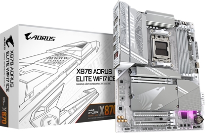 Изображение Pyta gówna Gigabyte X870 AORUS ELITE WF7 ICE