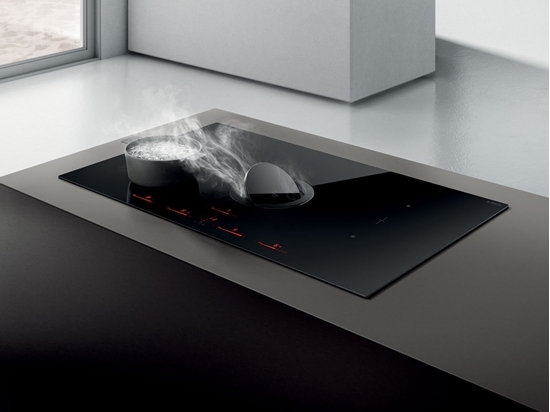 Picture of Pyta grzewcza Elica Elica NikolaTesla Switch BL/A/83, Black, Built-in, 83 cm, Zone induction hob, Glass, 4 zone(s)