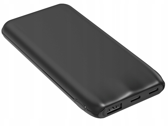 Picture of PLATINET POWER BANK 10000 mAh 3,7V 37Wh 12W 2x USB-C 1x USB-A BLACK [46031]