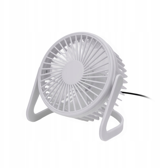 Picture of PLATINET TABLE FAN WENTYLATOR USB WHITE [46173]
