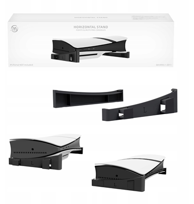 Attēls no Podstawka Stojak Stand Poziomy na Konsol Sony PlayStation 5 SLIM PS5 SLIM / JYS-P5189 / Czarny