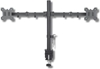 Изображение Podwójne ramię biurkowe LED/LCD 13-27 cali 2x10kg VESA regulowane 