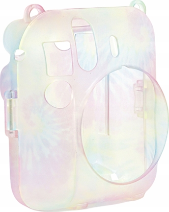 Attēls no Pokrowiec LoveInstant Futera Etui Pokrowiec Case do FujiFilm INSTAX Mini 12 + Kiesze na Zdjcia / Wielokolorowy Jasny