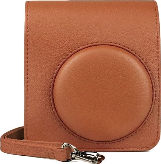 Picture of Pokrowiec LoveInstant Futera Etui Pokrowiec Do Fujifilm Instax Mini 40 - Brzowy
