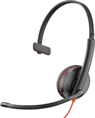 Picture of POLY Blackwire 3215 Zestaw suchawkowy Przewodowa Opaska na gow Poczenia/muzyka USB Type-C Czarny