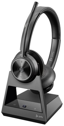 Изображение Poly Savi 8245-M DECT 1880-1900 MHz Headset +USB-A to Micro USB Cable Customer Special 9 EMEA - INTL English Loc  Euro plug