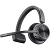 Picture of Poly Voyager 4310 Mono Wireless Headset, Bluetooth, BT700 USB-C Adapter, Charging Stand, Black
