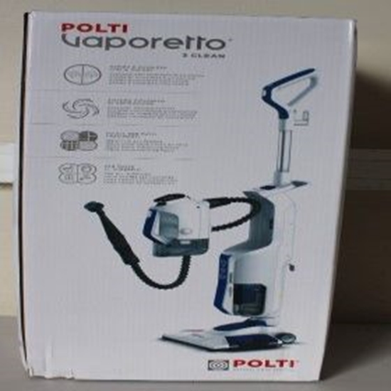 Picture of SALE OUT.  | Polti Vacuum steam mop with portable steam cleaner | PTEU0299 Vaporetto 3 Clean_Blue | Power 1800 W | Steam pressure Not Applicable bar | Water tank capacity 0.5 L | White/Blue | DAMAGED PACKAGING