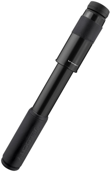 Picture of Pompka rczna BIRZMAN Velocity Road Black (Presta/Schrader), 160psi/11bar, Dugo 193mm, CNC, Czarna (NEW)