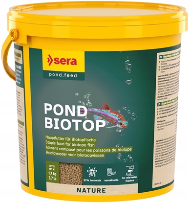 Attēls no Pond Biotop 1000 ml/ 560 g, granulat - pokarm podstawowy dla ryb stawowych