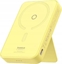 Picture of Powerbank Baseus OS-Baseus MagPro Magnetic Bracket Wireless Fast-Charging Power Bank 5000mAh 20W Lemon Yellow (with Simply Series Charging Cable Type-C to Type-C (20V/3A) 30cm White)