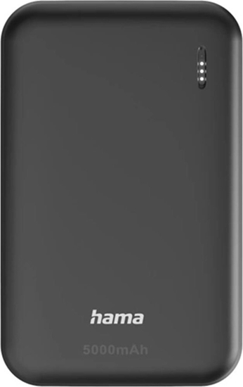 Picture of Powerbank Hama Power Pack Pocket 5 5000mAh Czarny