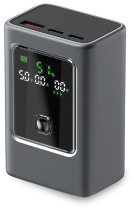Attēls no Powerbank SBS 10000mAh PD 35W z wywietlaczem LCD - szary
