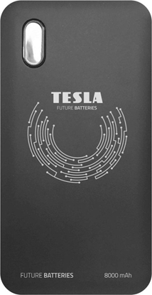Picture of Powerbank Tesla TESLA QI wireless power bank (black)