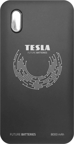 Picture of Powerbank Tesla TESLA QI wireless power bank (black)