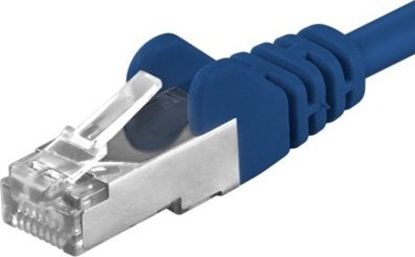 Picture of PremiumCord PREMIUMCORD Patch kabel CAT6a S-FTP, RJ45-RJ45, AWG 26/7 2m niebieski