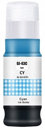 Attēls no PRISM Canon Tusz GI-43C Cyan 8k 100% new 70ml ink bottle
