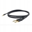 Attēls no PROEL 3.5mm stereo male - 2 x 6.3mm mono male, 3m, black