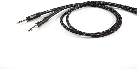 Picture of PROEL braided instrument cable, 6m, black-white