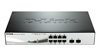 Picture of D-Link DGS-1210-08P Vadīts L2 Gigabit Ethernet (10/100/1000) Power over Ethernet (PoE) Melns